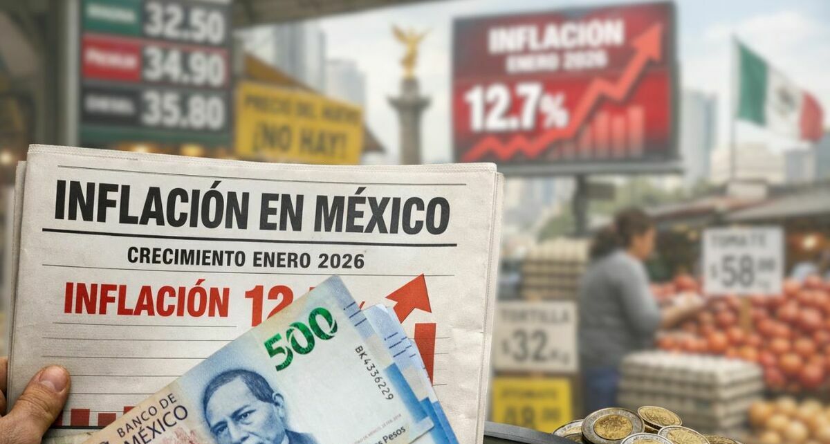 Aumento del INPC en enero 2026. Foto: Sora IA