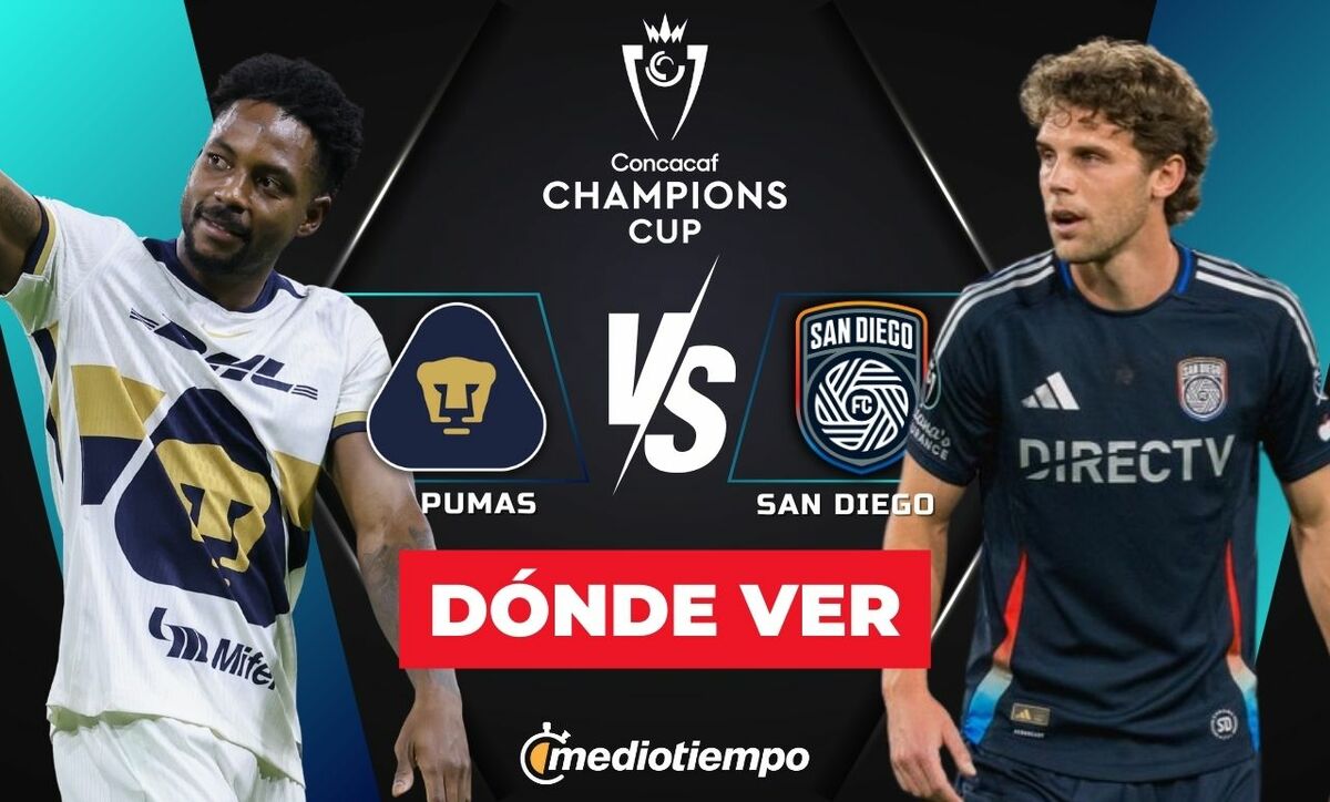 Consulta la previa de Pumas vs. San Diego FC para ver EN VIVO Juego 2 Ronda 1 de Concacaf Champions Cup 2026.