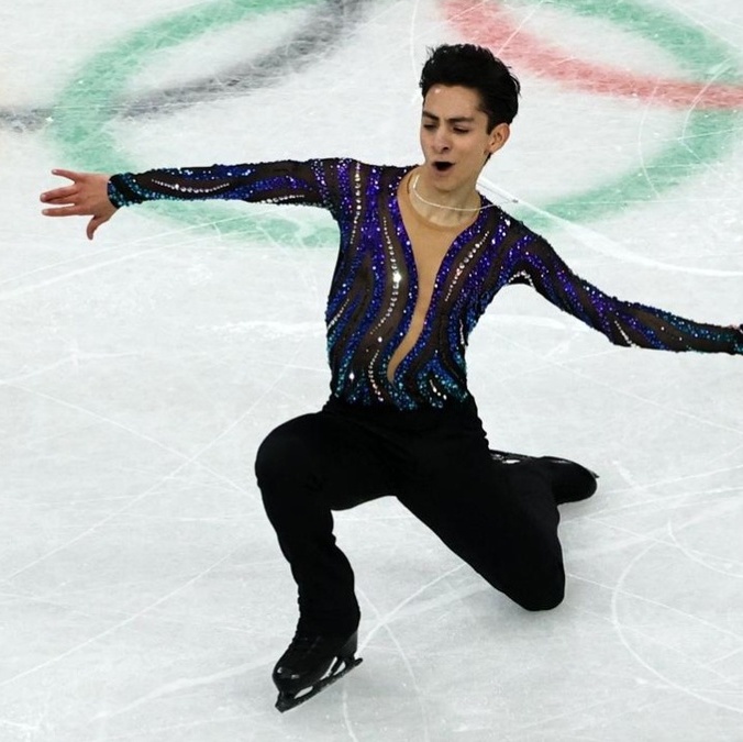 Donovan Carrillo ya se presentó en los JJ.OO. de Invierno 2026 (@donovandcarr)