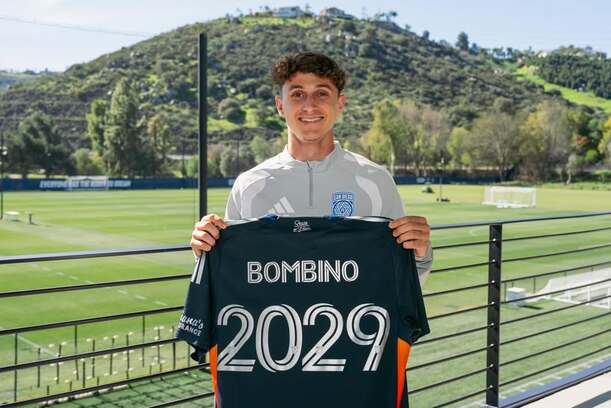 Luca Bombino recién renovó hasta 2029 con San Diego FC (@lucabombino)