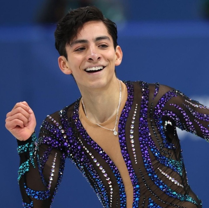 Donovan Carrillo pasó a la final de patinaje artístico de JJ.OO. 2026 (EFE)