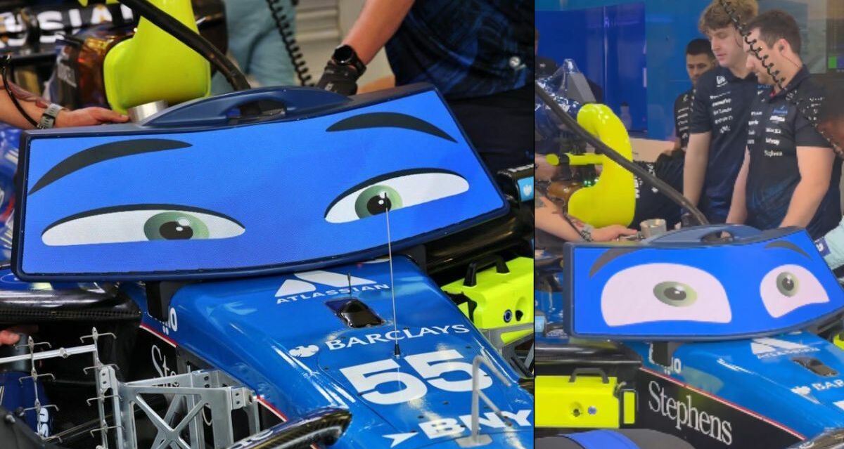 El nuevo FW48 mezcla velocidad y nostalgia con referencia a 'Cars'| Foto: @hugcsainz