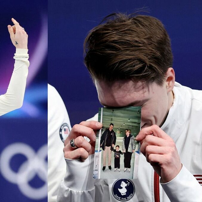 Juegos Olímpicos de Invierno 2026: Maxim Naumov rinde tributo a sus padres fallecidos | Foto: Reuters