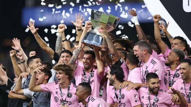Messi ganó la Leagues Cup en su primer año en el Inter Miami (@LeaguesCup)