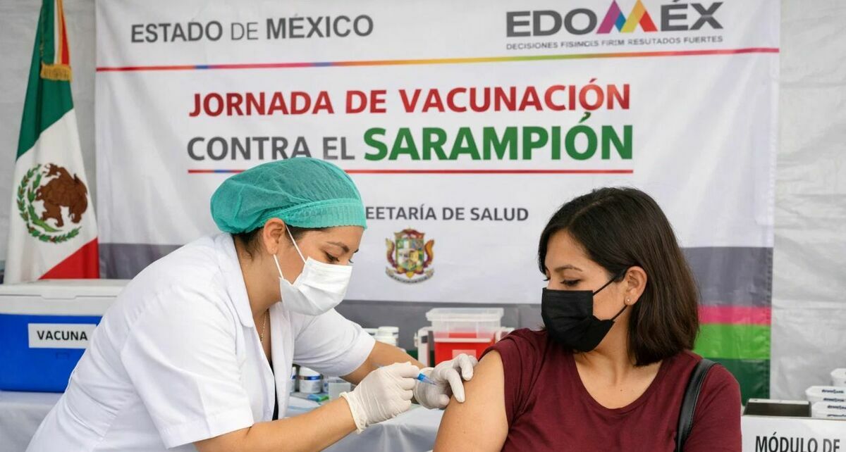 Módulos de vacunación contra sarampión en Edomex: conoce cómo ubicar tu módulo. (FOTO): Sora IA.