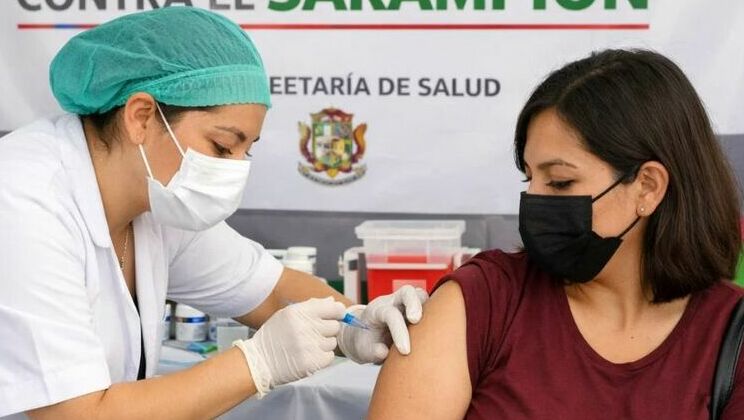 Módulos de vacunación contra sarampión en Edomex: conoce cómo ubicar tu módulo. (FOTO): Sora IA.