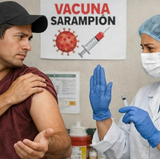 Vacuna contra sarampión en México: estas personas NO deberán aplicarse la dosis. (Sora IA).