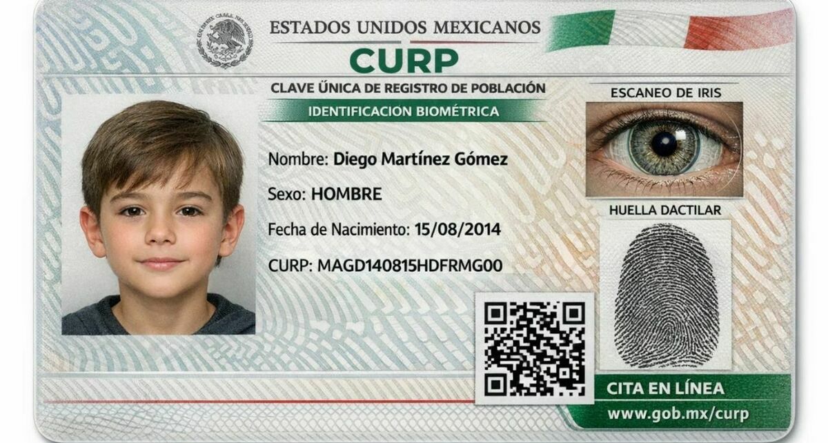 CURP Biométrica 2026: ¿Cuál es la edad mínima para realizar el trámite? Foto: Sora IA