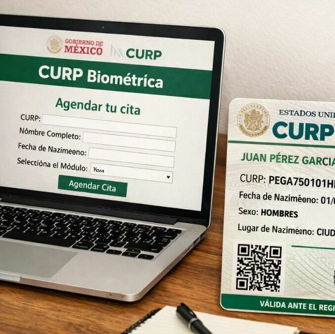 CURP biométrica 2026: qué pasa si no consigues cita y qué deberás hacer. (FOTO): Sora IA.