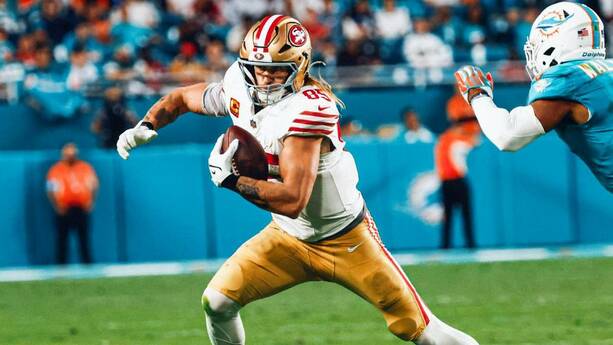 George Kittle es uno de los mejores ala cerrada de la NFL (@49ers)