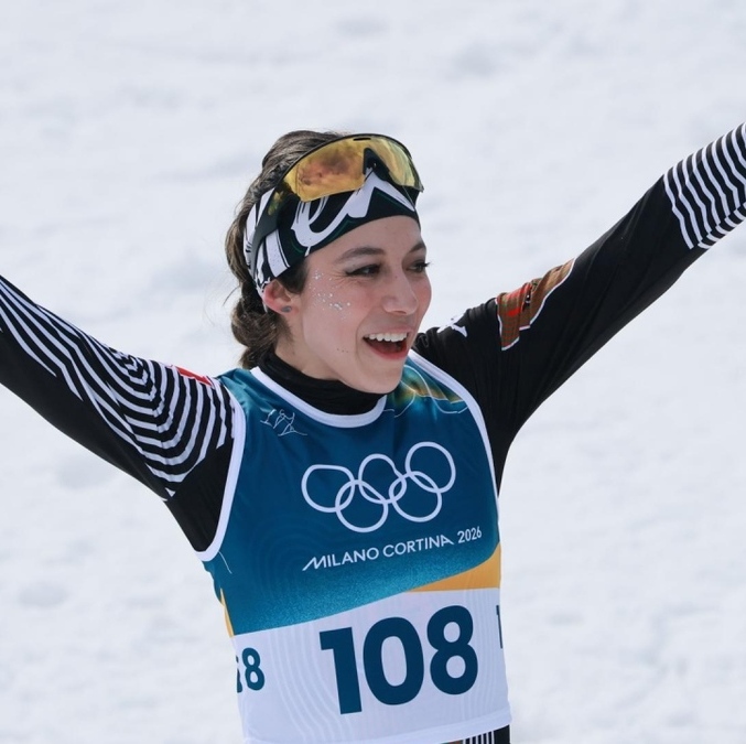 La mexicana Regina Martínez hizo historia en Milano-Cortina 2026 (EFE)