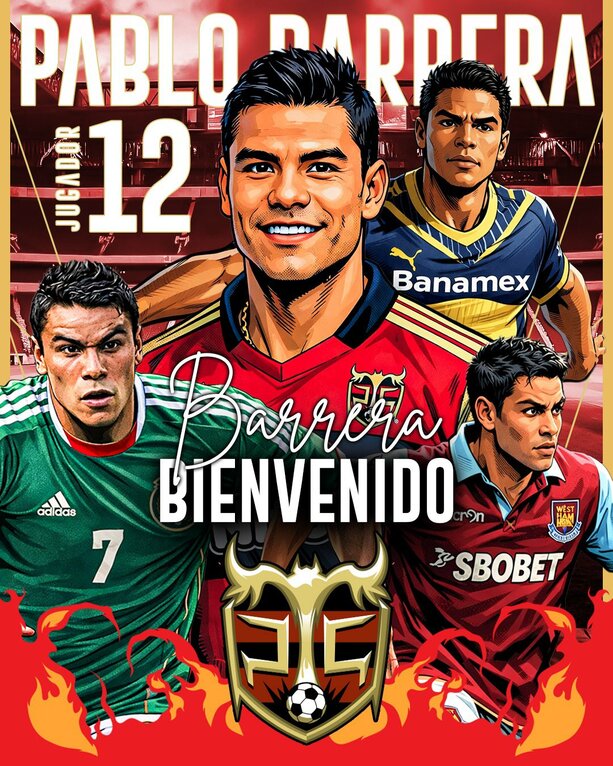 Pablo Barrera es refuerzo del Peluche Caligari