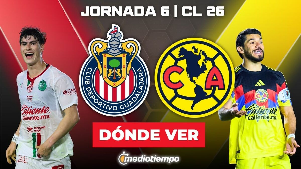Rivalidad Guadalajara vs. América Jornada 6 Clausura 2026