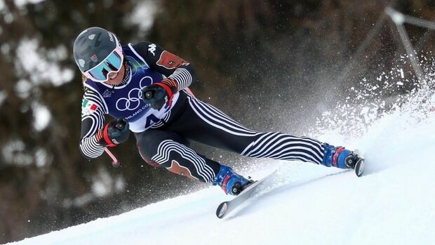 Sarah pudo conseguir el sitio 26, el segundo mejor resultado en estos Juegos para una latina en esquí.