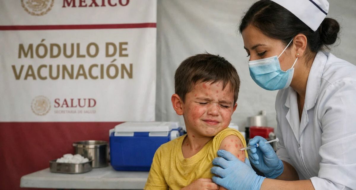 Vacuna contra sarampión en México: estas personas NO deberán aplicarse la dosis. (Sora IA).