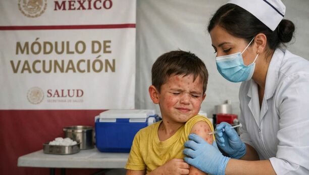 Vacuna contra sarampión en México: estas personas NO deberán aplicarse la dosis. (Sora IA).