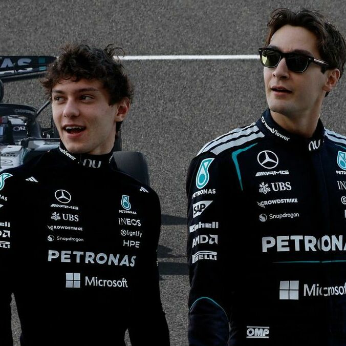 Antonelli y Russell fueron los más rápidos en Bahréin.