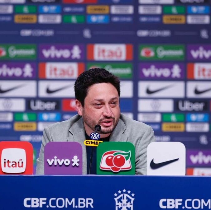 Arthur Elias dio a conocer la convocatoria de Brasil femenil (Fotografía: CBF)