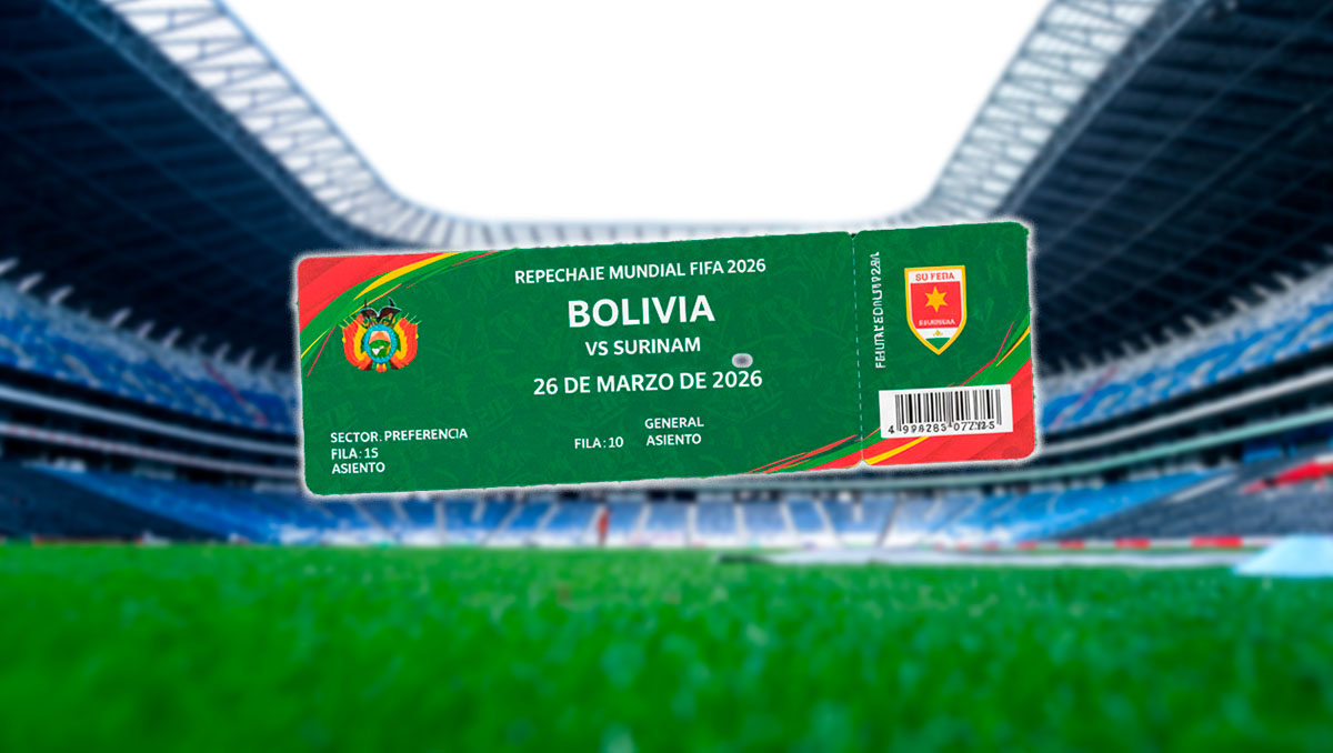 La Federación Boliviana de Futbol dio a conocer los primeros precios del Repechaje.