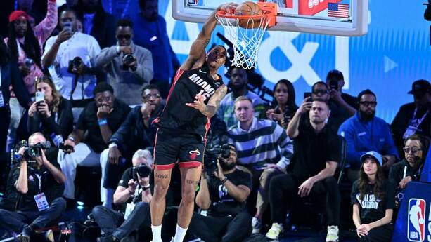 Keshad Johnson se impuso el concurso de mates (Reuters)