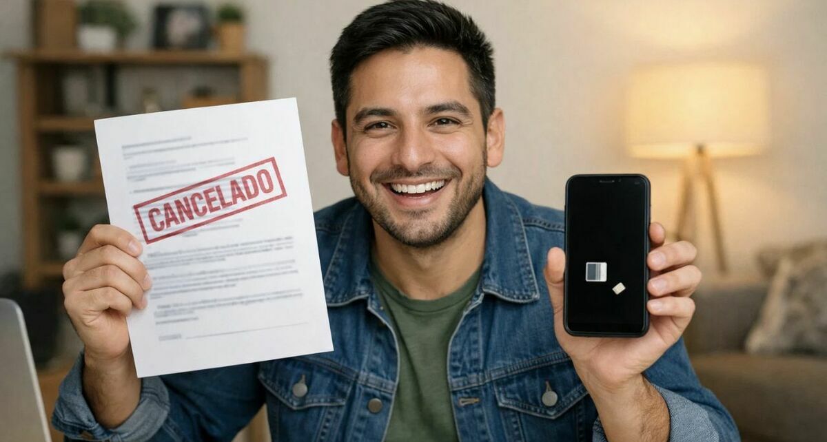 Conoce cómo desvncular una línea móvil a tu nombre que no conoces. (FOTO): Sora IA.