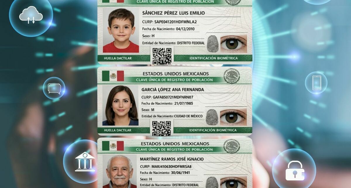 ¿Qué personas no pueden tramitar la CURP biométrica en 2026? (Sora IA).