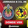 Rivalidad Guadalajara vs. América Jornada 6 Clausura 2026