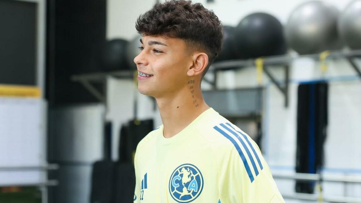 Thiago Espinosa ya puede debutar con América (Ig thiagoo_814)