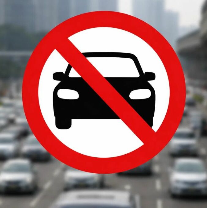 ¿Qué autos no podrán salir este lunes 16 de febrero? Te decimos| Foto: IA