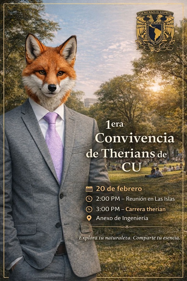 Convocan a reunión therian en la UNAM