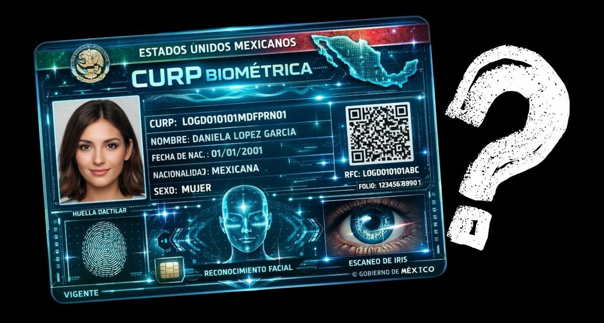 Así se entrega la CURP biométrica tras completar el trámite | Foto: IA
