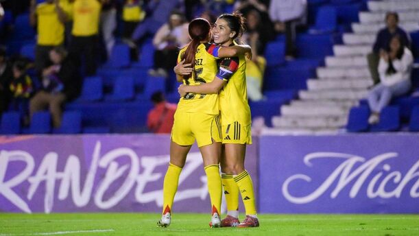 Kiana Palacios y Jana Gutiérrez, las goleadoras del América ante Orlando (Imago7)