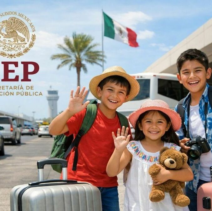 SEP confirma 17 días sin clases: Vacaciones de Semana Santa 2026. Foto: Sora IA