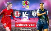Toluca vs. Pachuca: horario y canal de partido Liga MX Femenil 2026. (Especial).