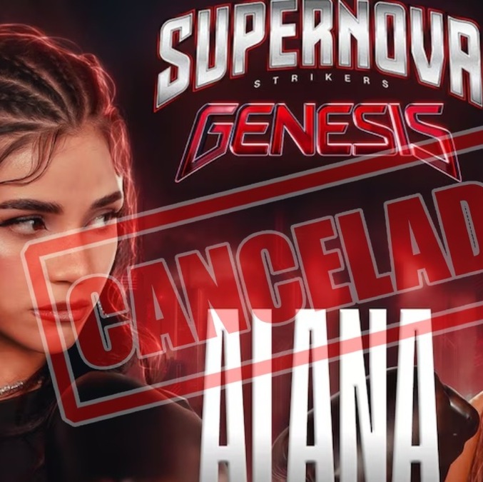 Se cancela la pelea de Alana Flores vs Samadhi Zendejas en Supernova (Especial)