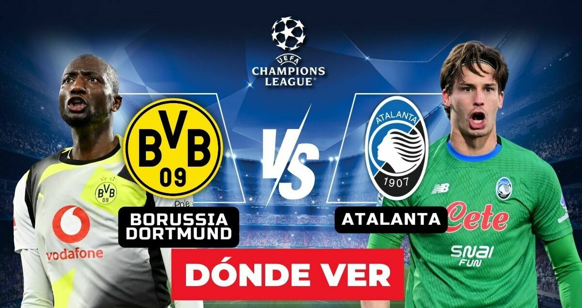 Consulta la previa de Borussia Dortmund vs. Atalanta para ver EN VIVO Ida Playoffs de Champions League 2026.