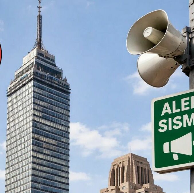 Este es el horario en que sonará la alerta sísmica por el Primer Simulacro 2026 en CDMX y Edomex. (Sora IA).