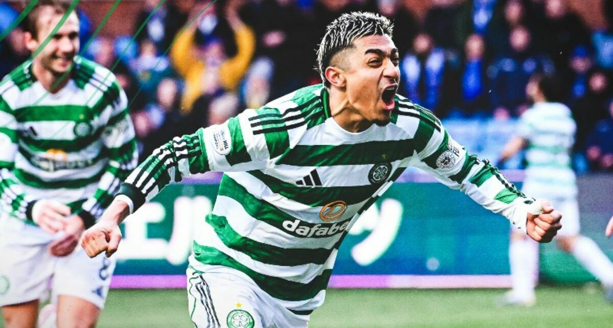 Julián Araujo anotó en Escocia (@CelticFC)