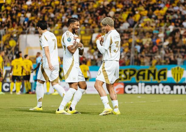 LAFC completó una goleada ante Real España / X: LAFC
