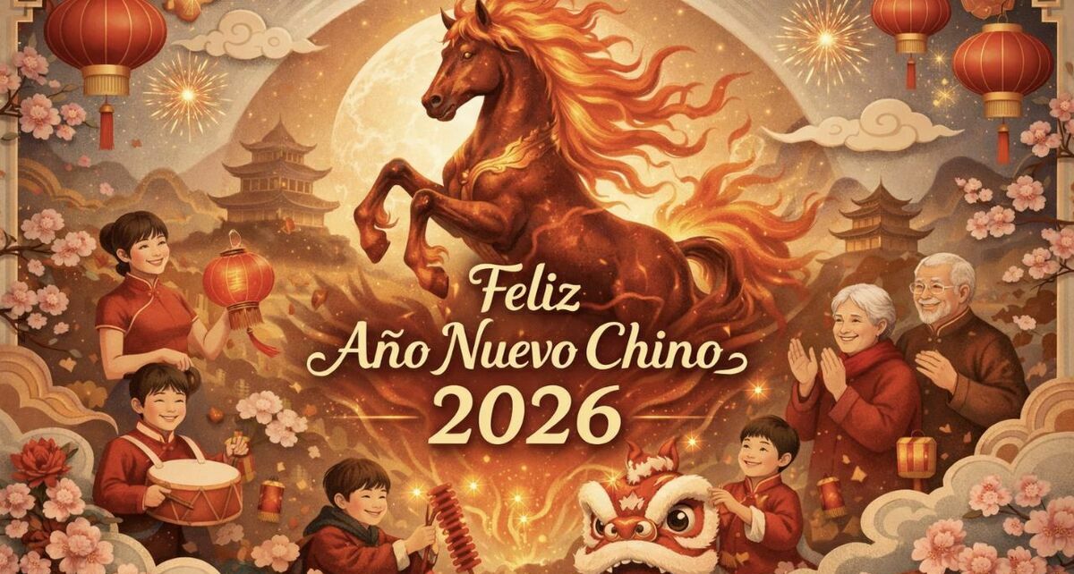 ¡Llega el Año Nuevo Chino 2026! Fecha de inicio y mejores tradiciones a seguir. (Sora IA).