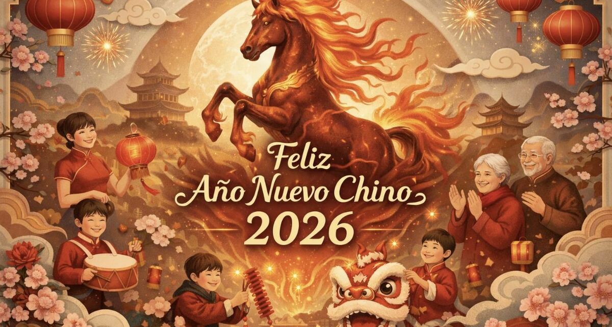¡Llega el Año Nuevo Chino 2026! Fecha de inicio y mejores tradiciones a seguir. (Sora IA).