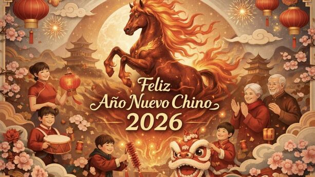 ¡Llega el Año Nuevo Chino 2026! Fecha de inicio y mejores tradiciones a seguir. (Sora IA).