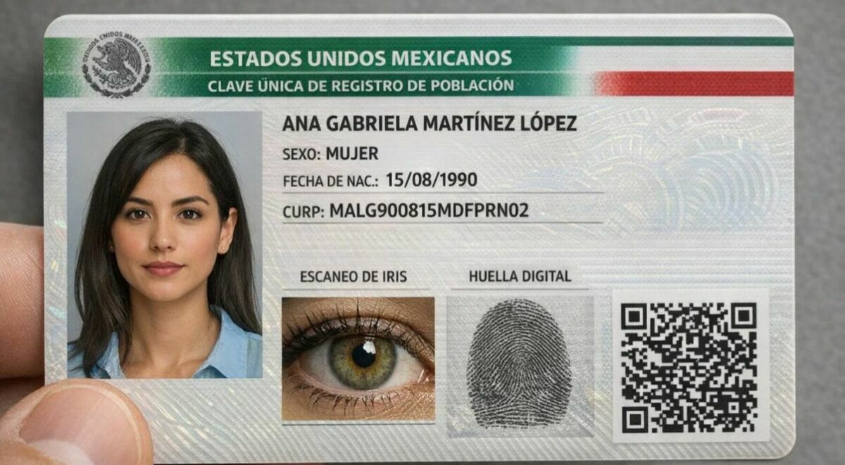 La CURP Biométrica se entrega por correo electrónico después de validar los datos capturados. Foto: Sora IA