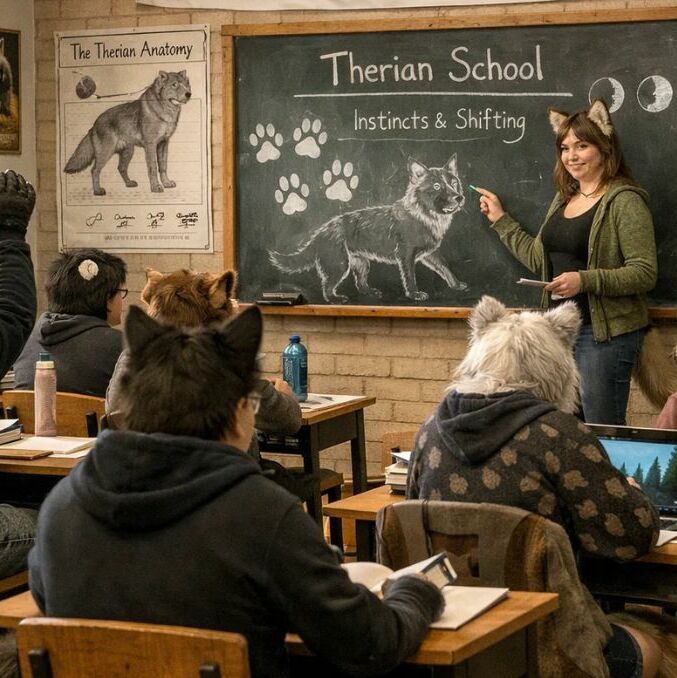 ¿En dónde se encuentra ubicada la escuela therian? | Foto: IA