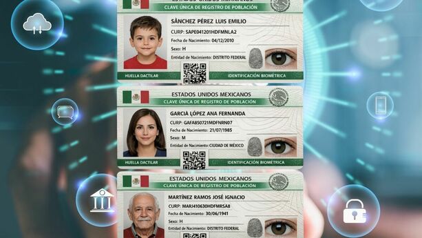 ¿Qué personas no pueden tramitar la CURP biométrica en 2026? (Sora IA).