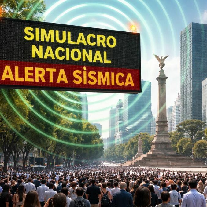 Simulacro Nacional 2026: a esta hora sonará la alerta HOY 18 febrero | Foto: IA