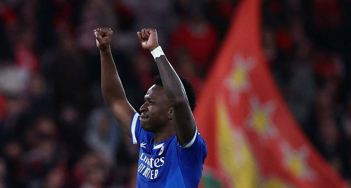 Vinicius Junior se pronunció en redes sociales / Reuters