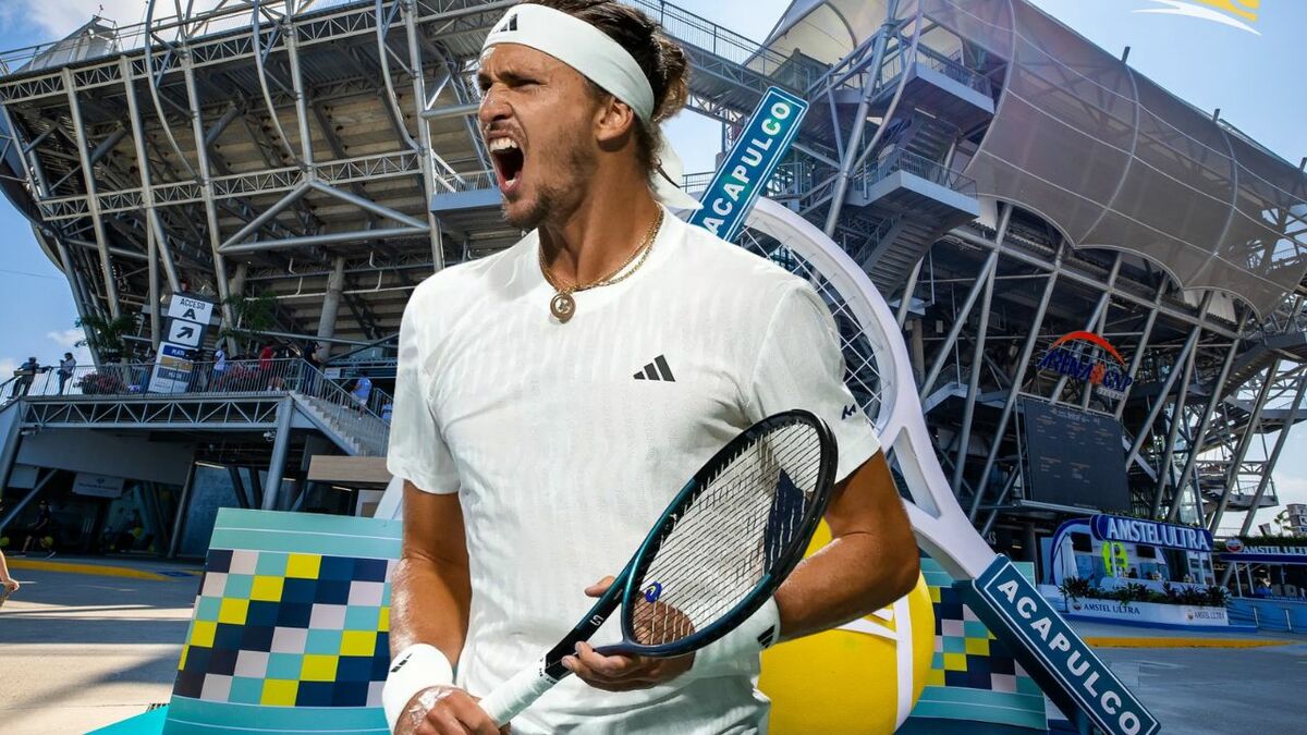 Alexander Zverev es uno de los tenistas top en participar en esta edición. (Foto: Abierto Mexicano de Tenis)