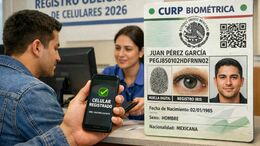 ¿Es obligatoria la CURP biométrica para hacer registro de celulares en 2026? (Sora IA).