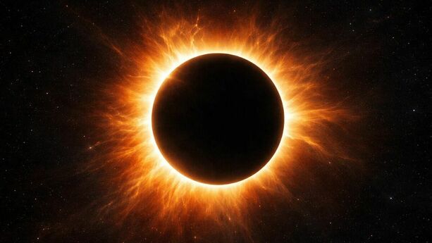 El eclipse solar más largo del siglo ya tiene fecha y será en 2027. Foto: Sora IA